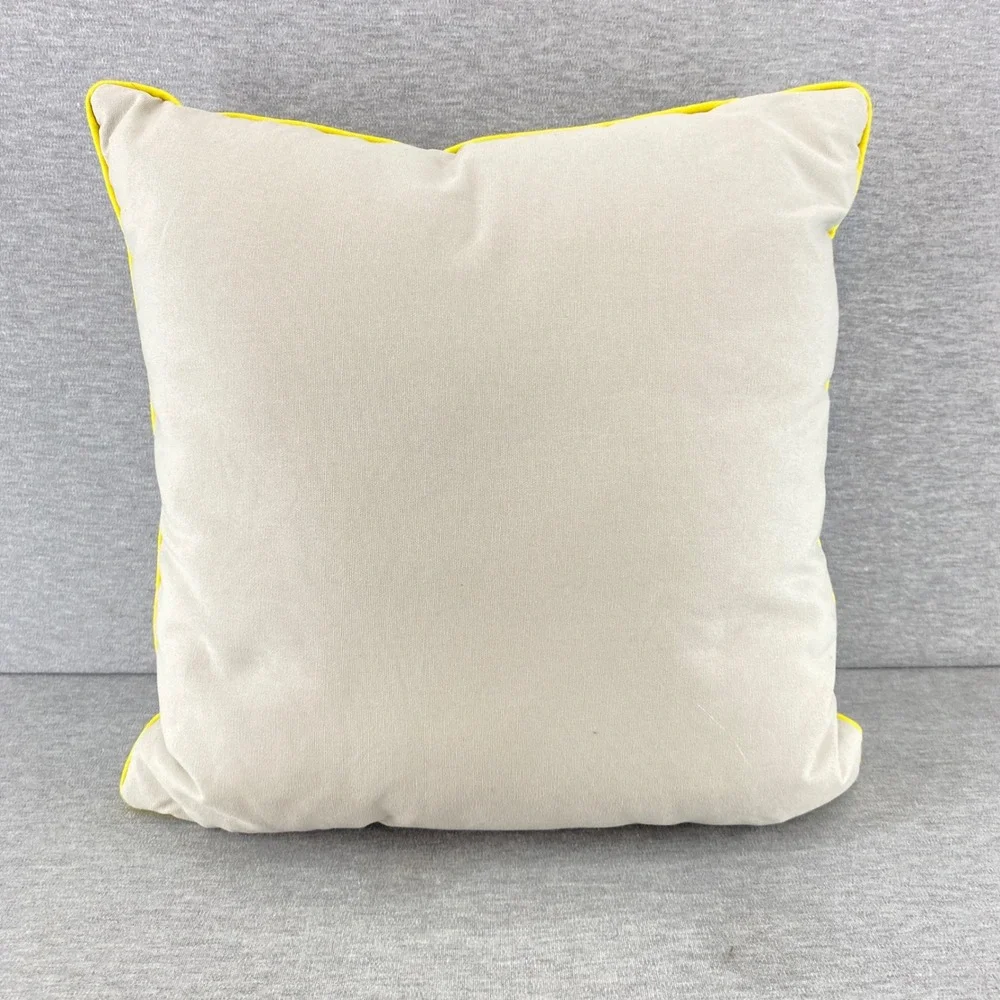 Summertime Fres!! Cute Cactus Pineapple Palm Tree Throw Coach Bed Pillow Retired